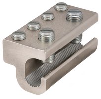 Product image for Ilsco GBT-250 Aluminum Intersystem Ground Tap, Dual Rated, Main Conductor Range 250-8, Tap Range 2-14, UL, CSA