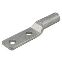 Product image for Ilsco IACL-250 SureCrimp® Aluminum Compression Lug, Dual Rated, Conductor Size 250, 1 Hole, 1/2in Bolt Size, No Sight Window, Narrow Tang, Tin Plated, UL, CSA