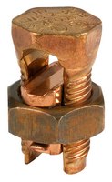 Product image for Ilsco IK3-2 Three Wire Copper Split Bolt, Conductor Range for Equal Main & Tap 2-6 Sol, UL, CSA