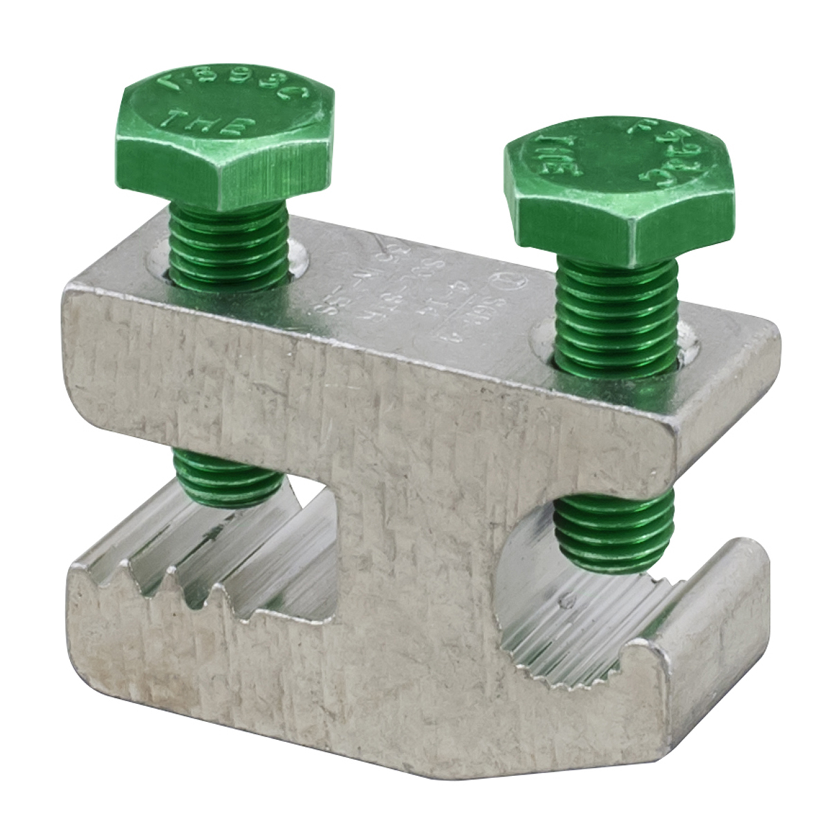 thumbnail interactive-video image 1 of ILSCO SGB-4 Aluminum Lay-in Grounding Lug - Dual Rated 4-14 AWG, Tin Plated, UL/CSA (Used) 1 of 3