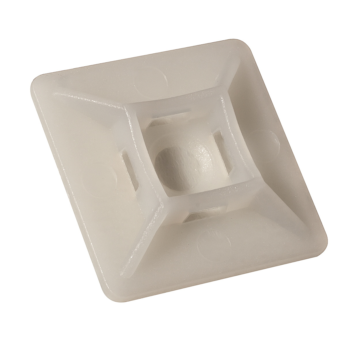 Product image for ILSCO 93510 NATURAL 1in MTG BASE 10