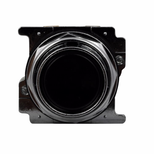 Product image for Eaton Electrical 10250T30B 30.5 mm 600 VAC 1NO 1NC Momentary Black Die-Cast Zinc IP65 Flush Non-Illuminated Push Button Unit