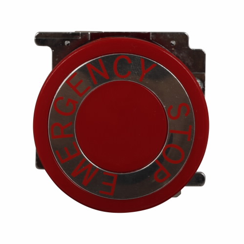 Product image for Eaton Electrical 10250T5B63-1X 30.5 mm 1NO 1NC 2-Position Maintained Red Mushroom Non-Illuminated Push-Pull Switch