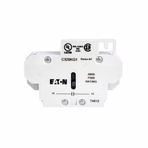 Product image for ETN C320KG12 1NC AUX CONT FOR 15-75
