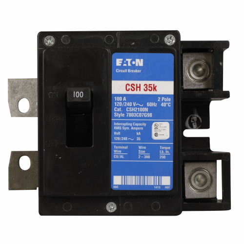 Product image for Eaton Electrical CSH2150N 120/240 VAC 150 Amp 2-Pole Main Panelboard Circuit Breaker Kit