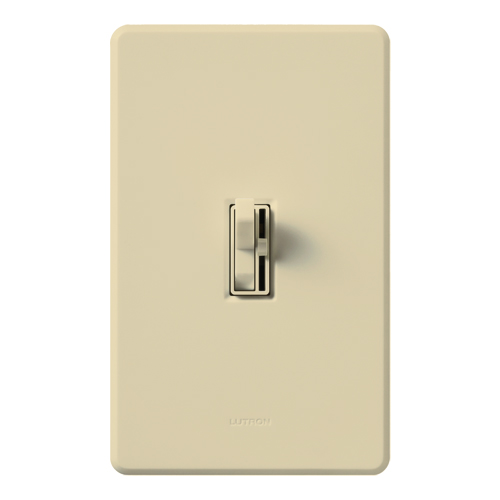 Ariadni Dimmer, Incandescent/Halogen, 3-way, preset, 120V/1000W clamshell packaging in ivory