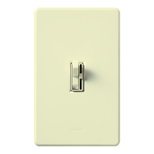 Ariadni Dimmer with Locator Light, Incandescent/Halogen, 3-way, preset, 120V/1000W in almond