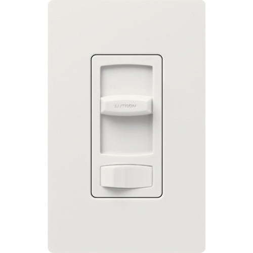 Skylark Contour LED+ Dimmer, Incandescent/Halogen, 3-way/single-pole, 150W LED or 600W inc/hal in white