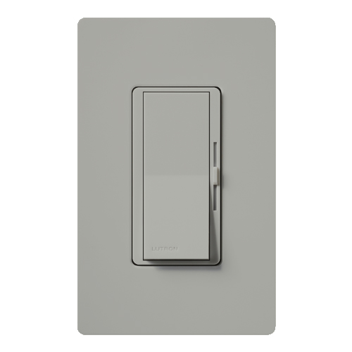 LUTR DV-600P-GR GRAY SINGLE POLE INCANDESCENT DIMMER 600 WATT