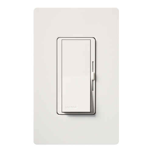 Diva Dimmer - Gloss Finish, Magnetic Low-Voltage, 3-way, 120V/1000VA (800W) in white