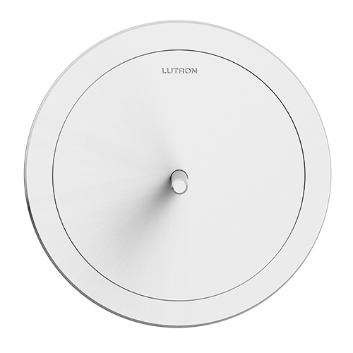 Vive Wireless Hub without BACnet, provides a connection point for up to 700 Lutron Vive devices, range radius of 71 ft (22 m), flush-mount adapter and power supply