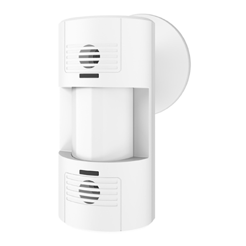 LOS Series Wall-mount Occupancy Sensor, Dual Technology self-adaptive with second output, White finish only, 20-24VDC