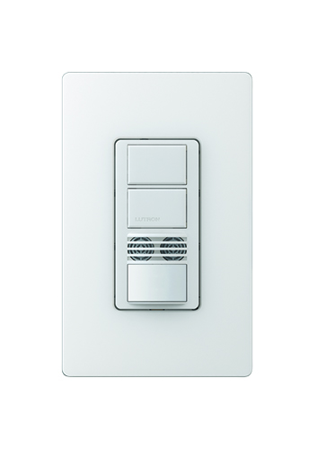 Maestro Dual Technology (Dual Tech), partial-on occupancy sensor switch, applies exclusive XCT Technology for minor and fine motion detection.  Meets Title 24 requirements for multi-level lighting in snow