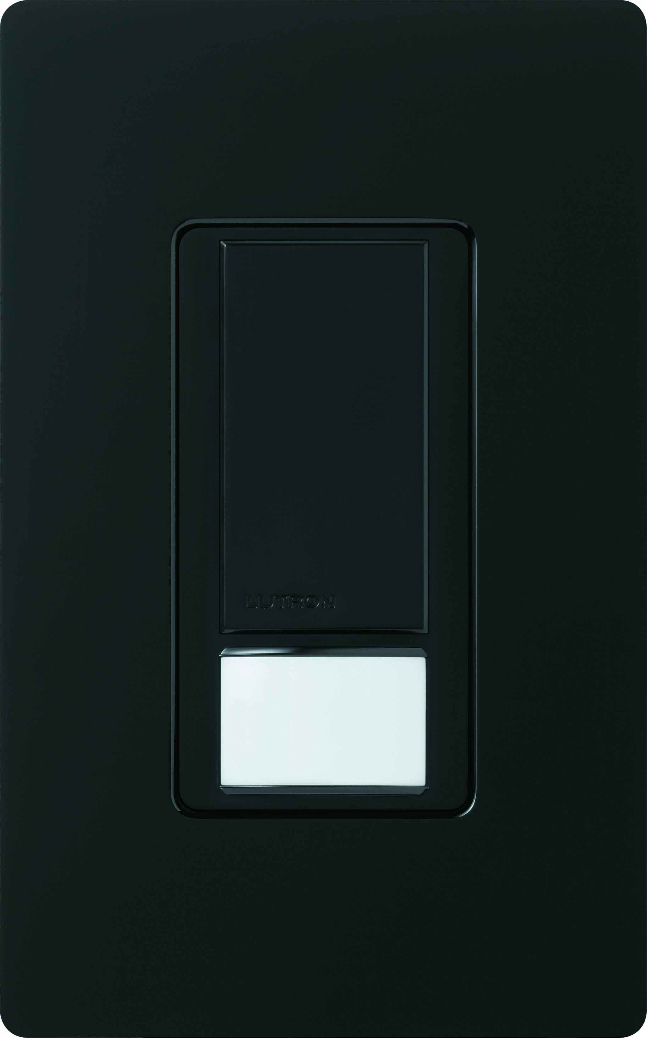 Maestro Occupancy-Sensing Switch, Single-pole, 120V/2A in black
