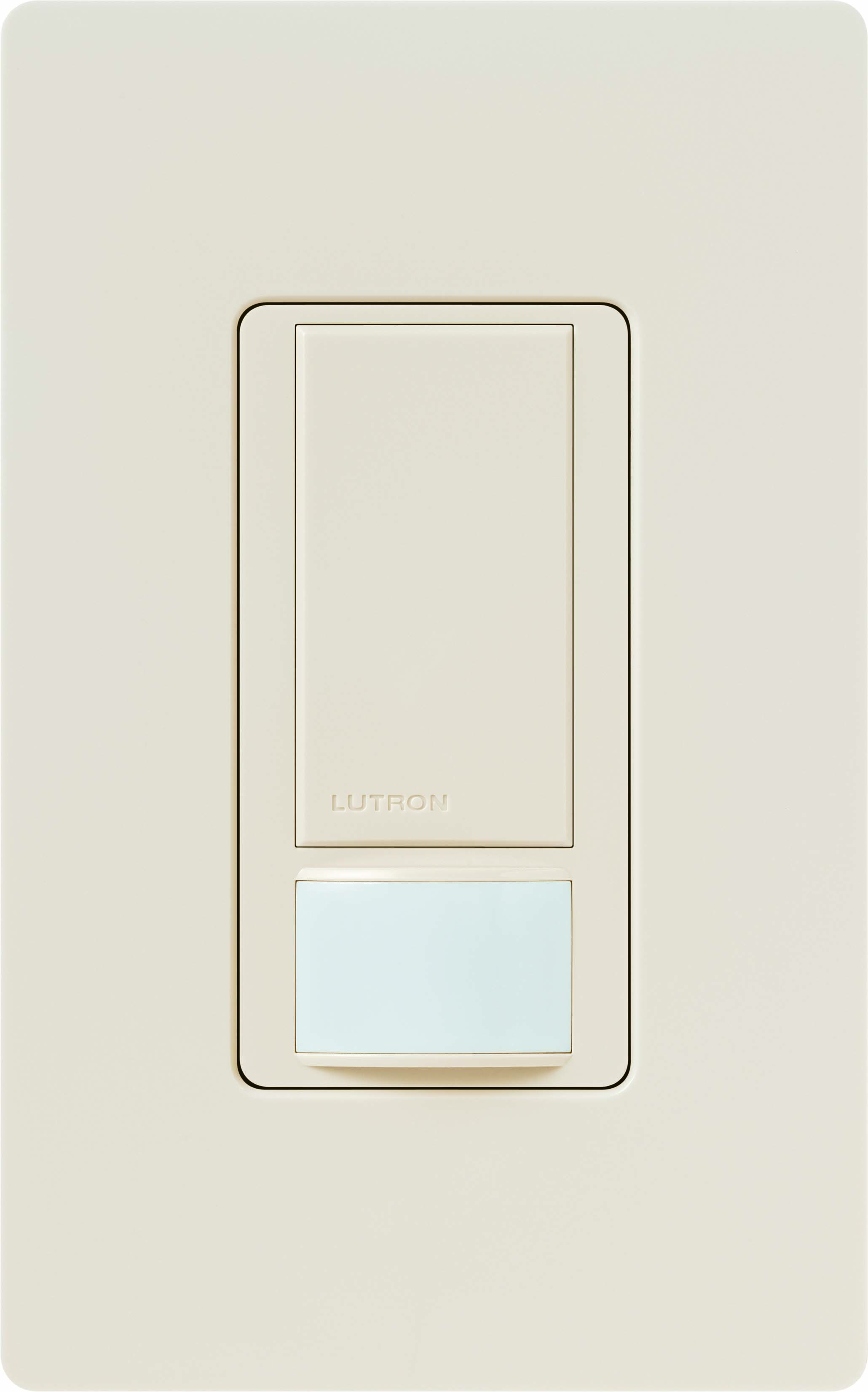 Maestro Occupancy-Sensing Switch, Single-pole, 120V/2A in light almond