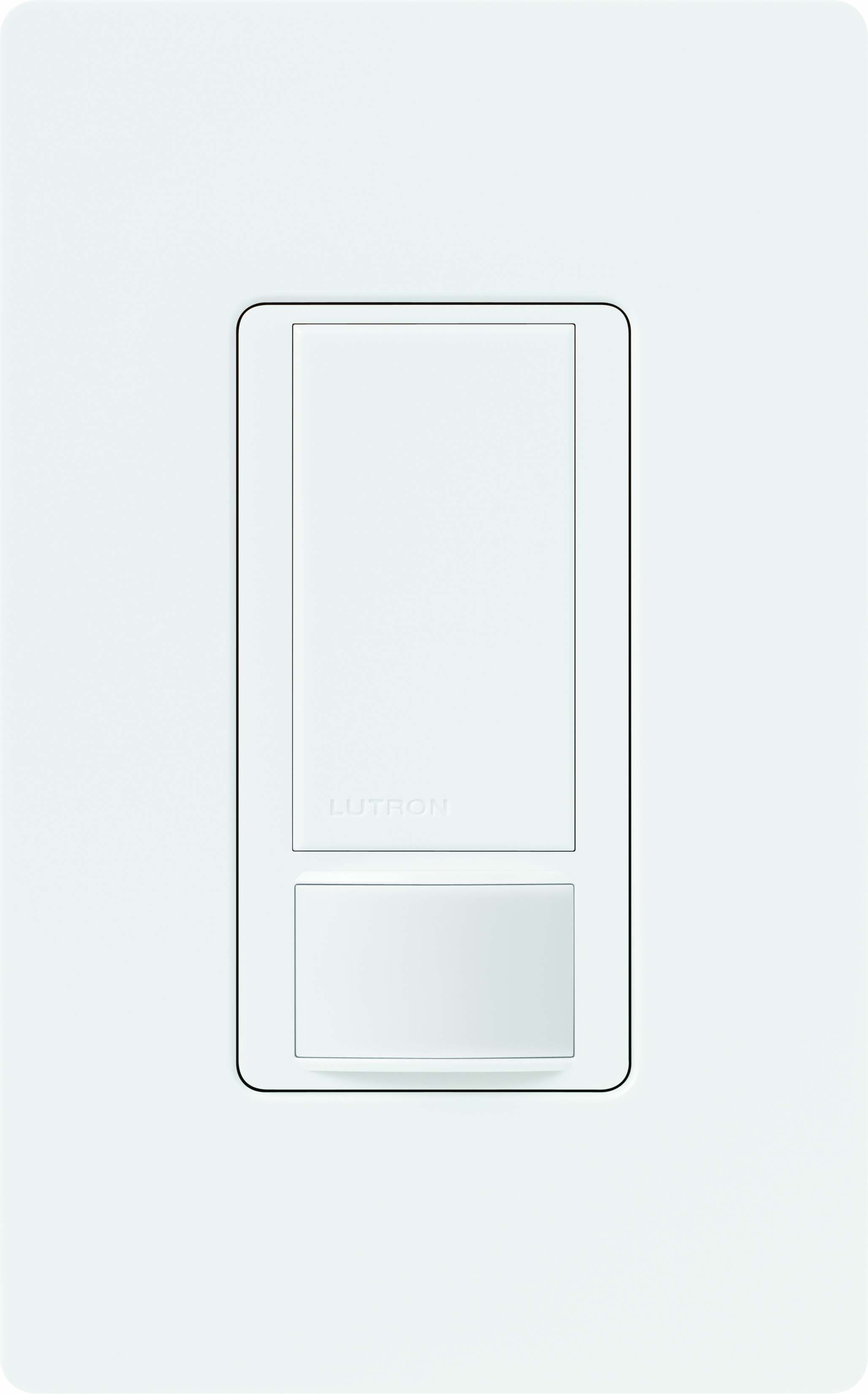 Maestro Occupancy-Sensing Switch, Single-pole, 120V/2A in white