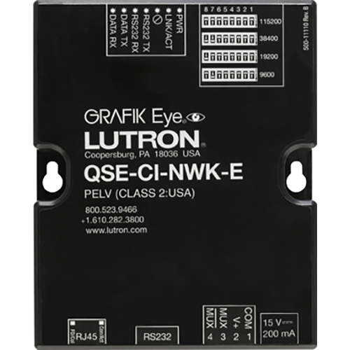 QS RS232/Ethernet interface, 24 V DC, 60 mA