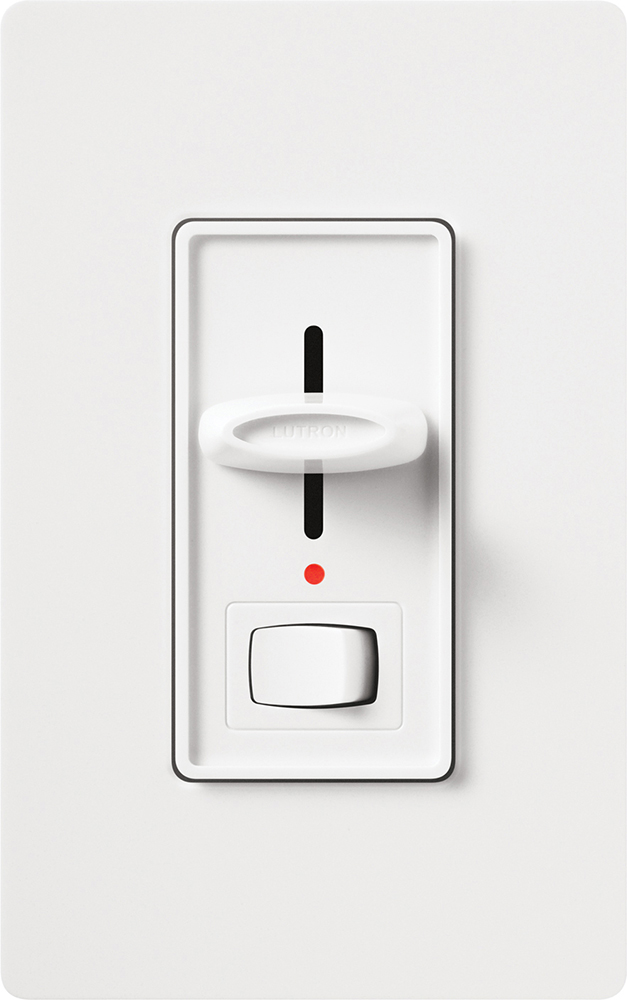 Satin Gebürstetes Chrom Classic 10 AMP 2 Way Push On/Off Dimmer Switch 1000w Max 