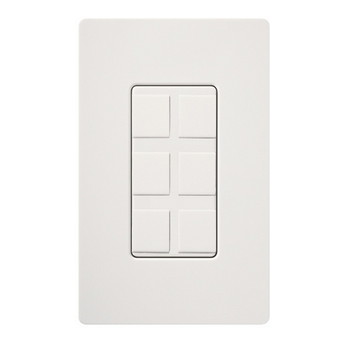 SNOW WHT 6 PORT FRAME | NW Electrical Supply, NW Lighting & Accents, NW ...