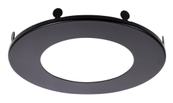 Black  Trim Ring for 4 inch MicrodiskBlack  Trim Ring for 4 inch Microdisk