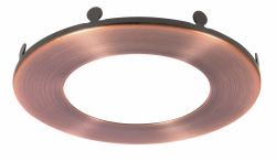 Oil Rubbed Bronze Trim Ring for 4 inch MicrodiskOil Rubbed Bronze Trim Ring for 4 inch Microdisk
