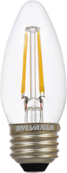 LED B10, 4.5W, Dimmable, 80CRI, 400 Lumen, 2700K, 15000 life