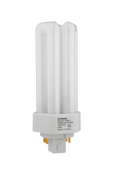 DULUX 26W triple compact fluorescent amalgam lamp with 4 pin base, 3500K color temperature,  82 CRI, for use with electronic and dimming ballasts, ECOLOGIC