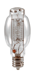 250W METALARC PRO TECH quartz metal halide lamp, EX39 base, BT28 bulb, open fixture rated, base up only, clear, 4000K