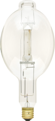 1000W METALARC quartz metal halide lamp, E39 base, BT56 bulb, enclosed fixture rated, universal burn, clear, 4000K