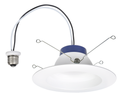 625lm 3000K LED 2 pack recessed downlight kit replacing up to 60W incandescent suitable for 5