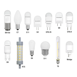 T6, 2W 80CRI, 180 Lumen, 3000K, 15000 life