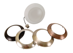 Light Disk trim, black