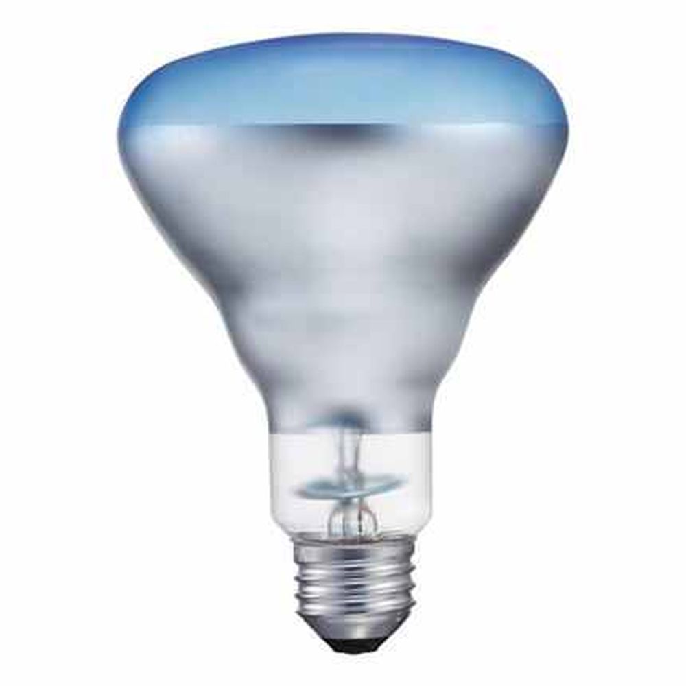 Lamp, Shape: BR30, Color Rendering Index (CRI)85, FinishAgro Blue