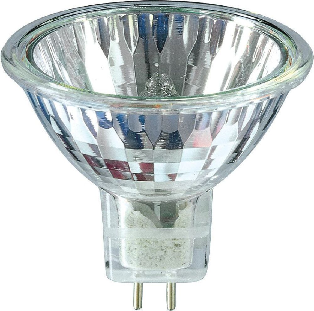 Lamps, Halogen, Bulb Type: 35MRC16/NFL24, Watts: 35, Volts: 12 VAC, Base Type: GU5.3, Overall Length: 1 7/8 Inch, Average Rated Life: 6000 Hour, Lumens Initial:  Lumens, Beam Spread: 24 Degree, Features: Narrow Flood