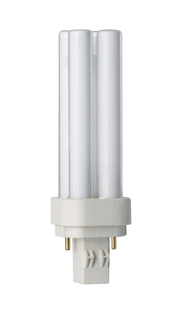 Lamps,Fluorescent, Compact, Lamp Type: PL-C 13W/35/USA/ALTO, Length: 4 5/8 Inch, Watts: 13, Color Rendering Index: 82, Base: GX23-2 , Life Average Rated: 10000 Hour, Efficiency: Energy Saver, Light Output: 860 Lumens