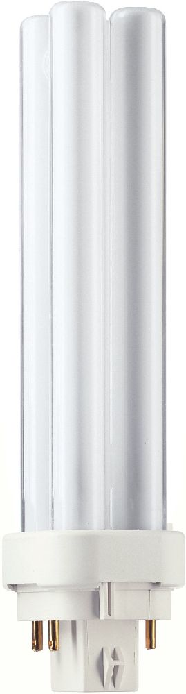 Lamps,Fluorescent, Compact, Lamp Type: PL-C 18W/30/4P/ALTO, Length: 5 11/16 Inch, Watts: 18, Color Rendering Index: 82, Base: G24Q-2 , Life Average Rated: 12000 Hour, Efficiency: Energy Saver, Light Output: 1250 Lumens