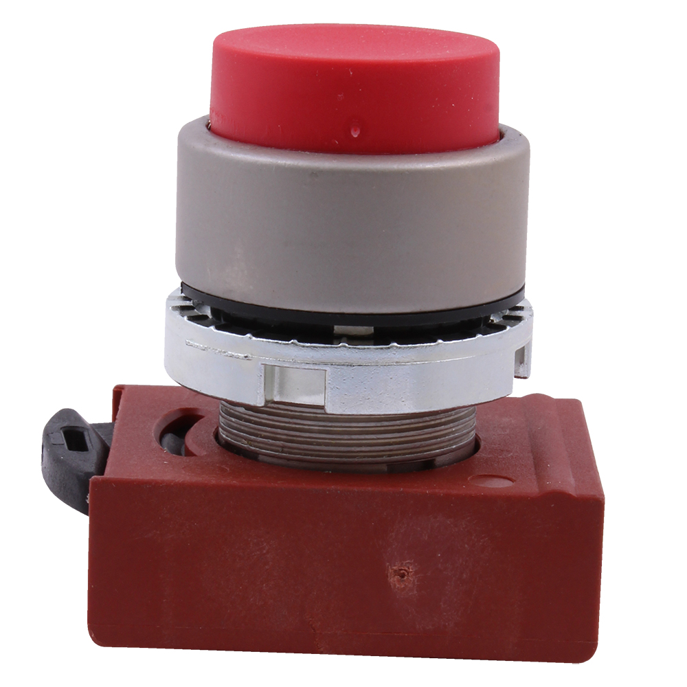 Product image for GE P9SPNRG P/BUTT FLUSH RED SQ