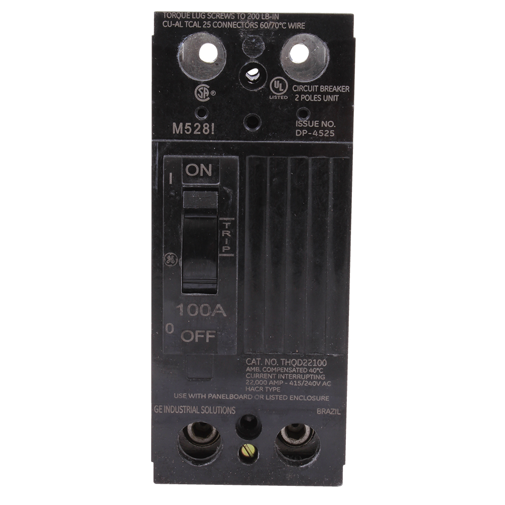 Product image for GE THQD22100 THQD 2 P0LE 240V 22K I