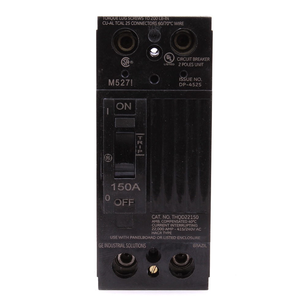 Product image for GE THQD22150WL 2 POLE 240V 22K IC 1