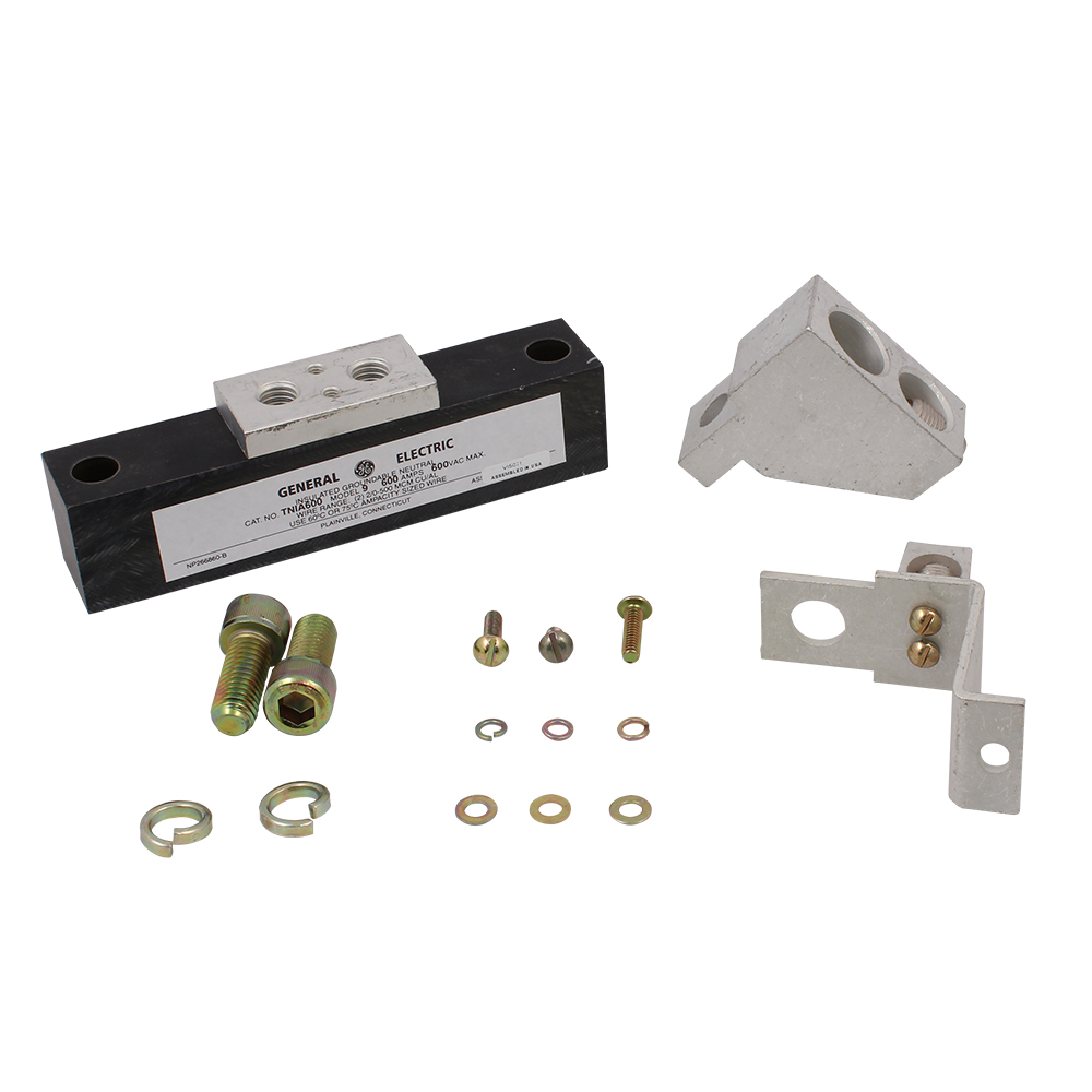 Product image for GE TNIA600 600A-INSULATD GROUNDBL N