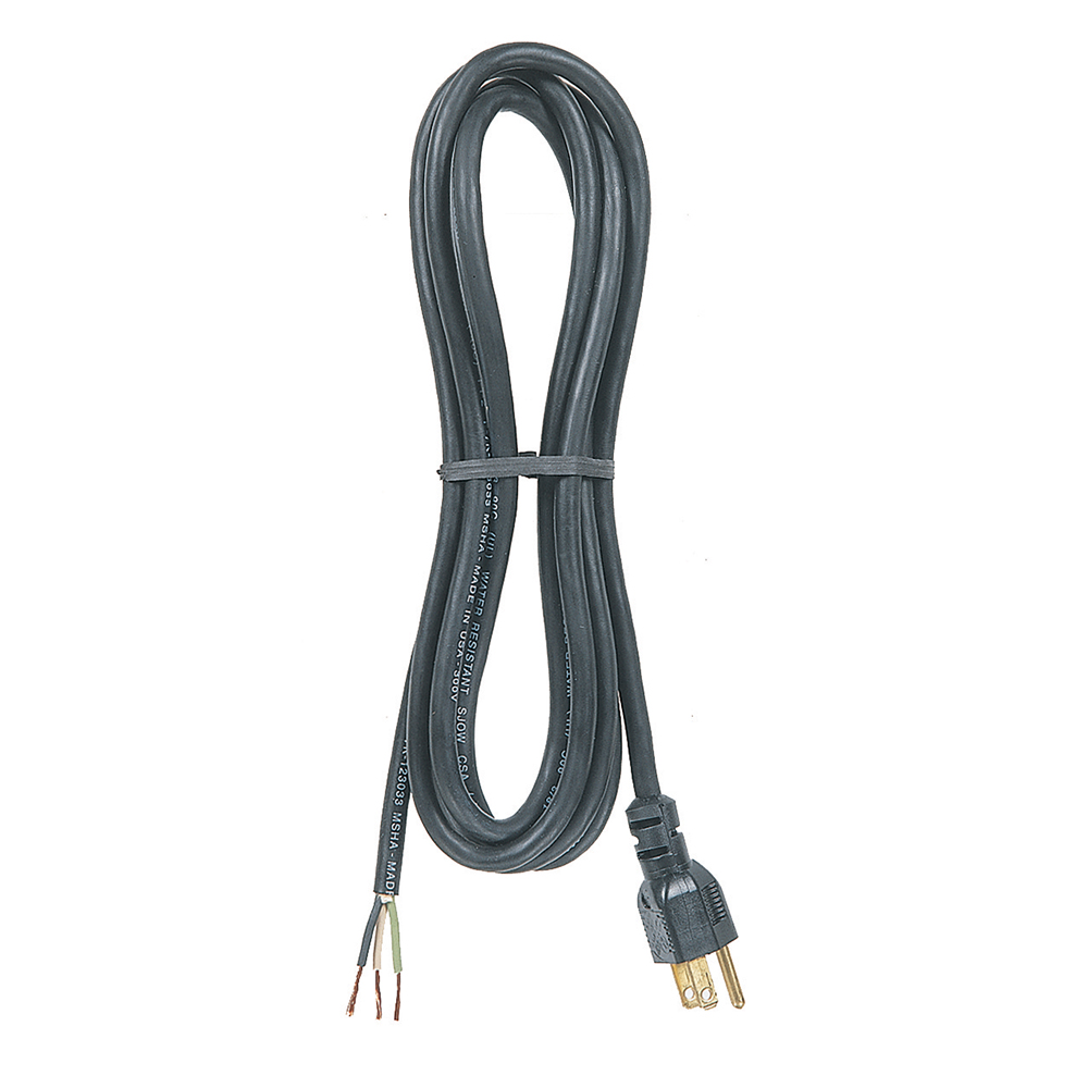 General Cable 04932.70.01 SJ 16/3 AWG 12 Foot Black Power Supply Cord
