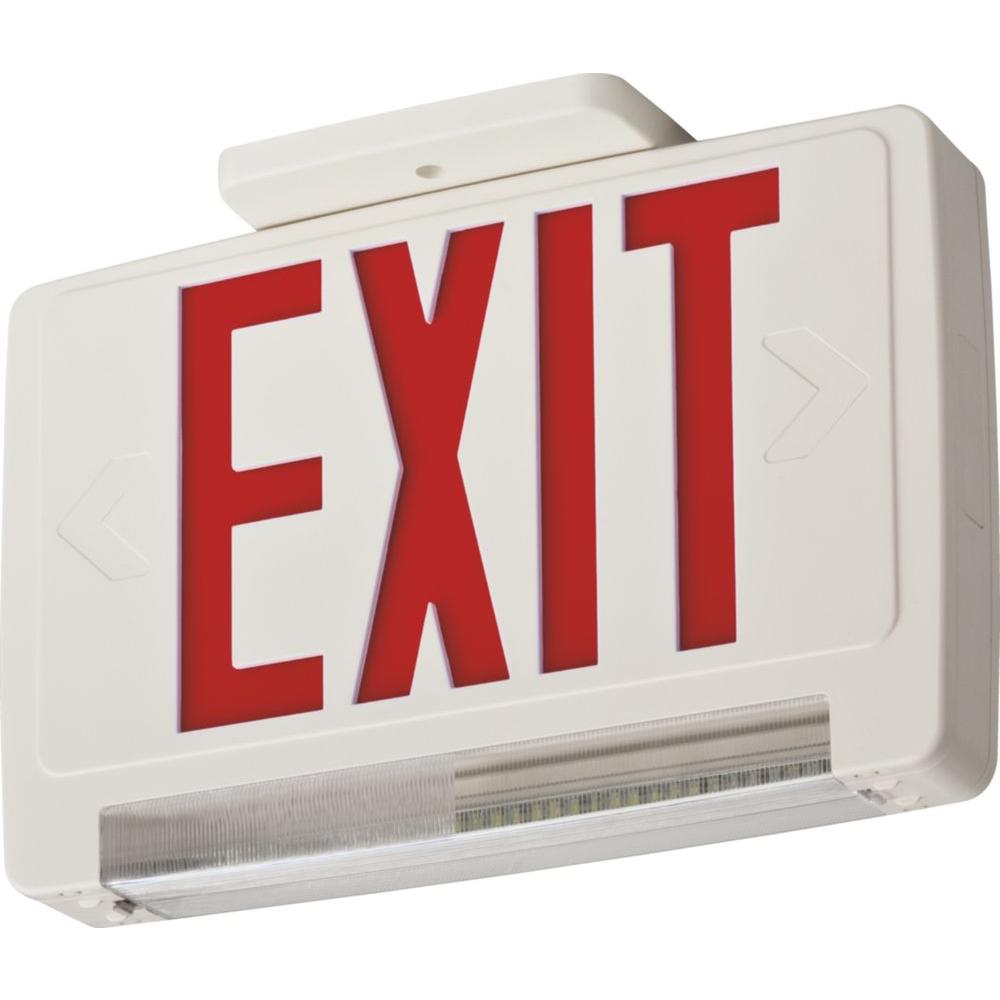 Red, Integrated Exit/Unit Combos, LED, SKU - 210LCV