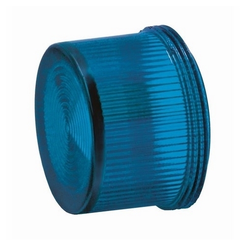 Accessory for CL52, 30 mm Plastic Lens Blue with Concentric Rings on Front and Concentric Ribs on Side to improve Light Distribution. use on 52BL4 / 52PL4 or Legacy Pilot Light / Indicator Light Package Qty. 5
