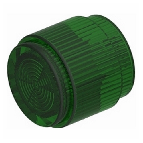 Accessory for CL52, 30 mm Plastic Lens Green with Concentric Rings on Front andConcentric Ribs on Side to improve Light Distribution. use on 52BT6 / 52PT6 or Legacy Illuminated Pushbutton or PTT with Extended Button. Package Qty. 1