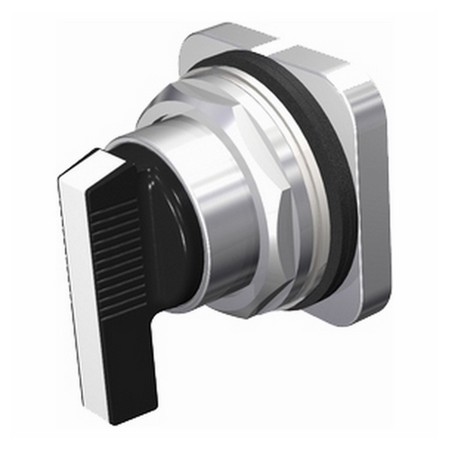 Metal, Selector Switch Maintained, Long Lever Position, B Cam 3 position Operator Only White Insert Non-Illuminated UL File E22655 in Vol. 6 (7) Sec. 13 (2)