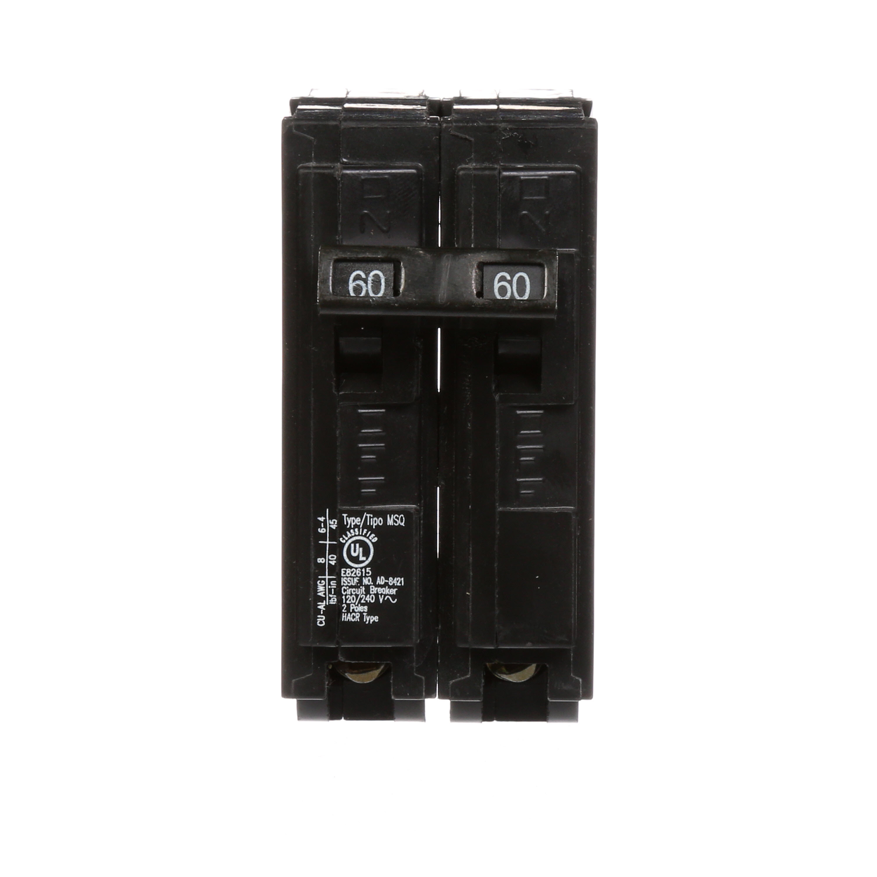 BREAKER 60A 2P 3/4 IN. 10K QD UL CLASSIFIED