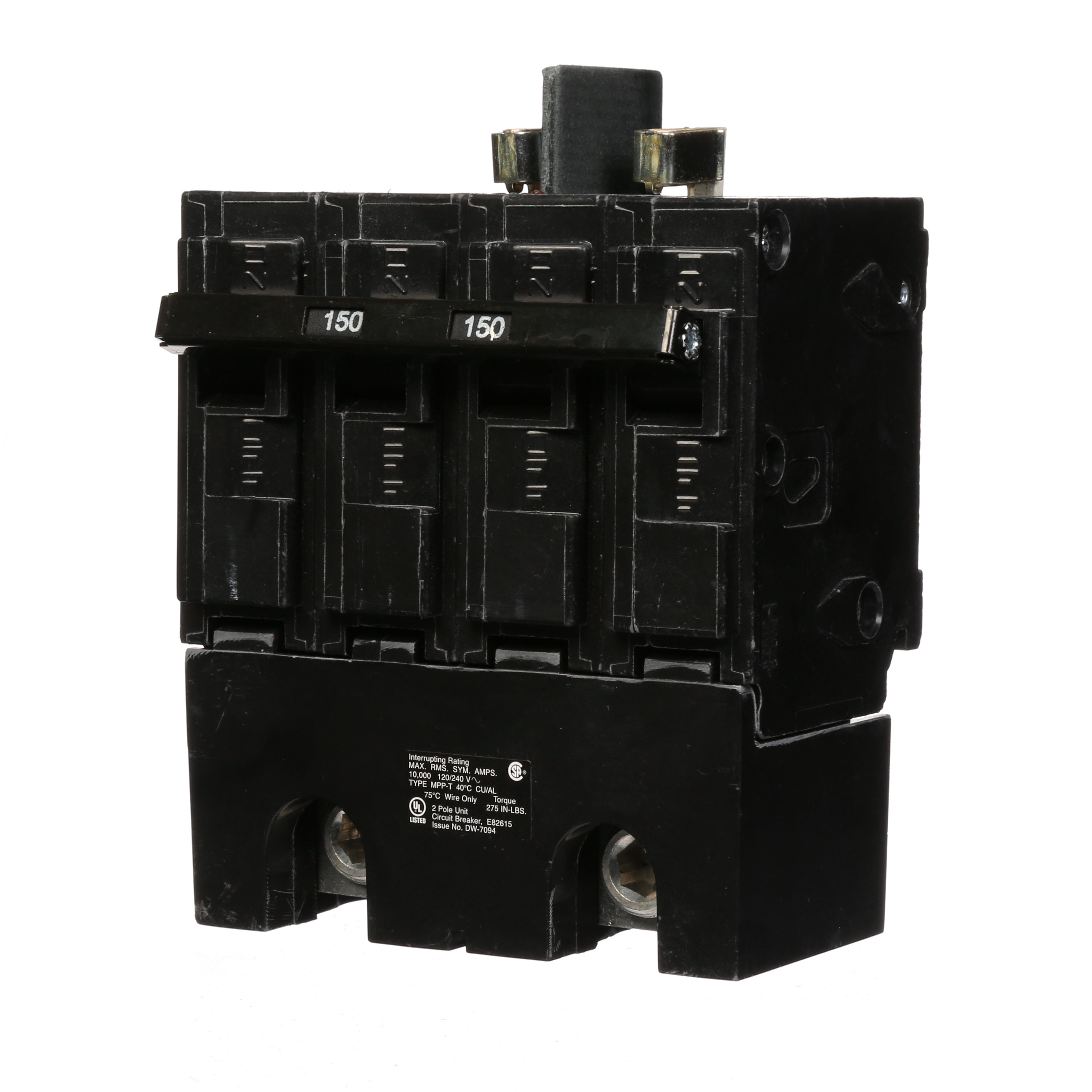 Product image for Siemens MPP2150 BREAKER 150A 4P 120/240