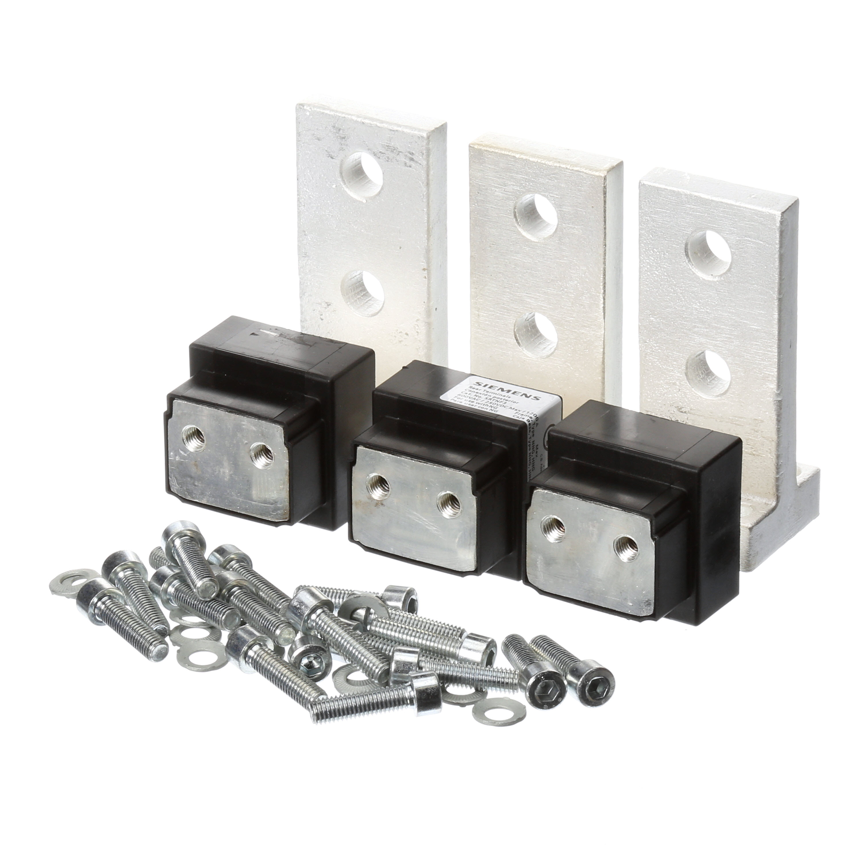 ACCESSORY FOR VL1200UL, (NG FRAME) FLAT RS.TERMINAL BARS COMPRISES 3 TERMINALS 3-POLE BREAKER VL REAR STUD FLAT 2SH+1