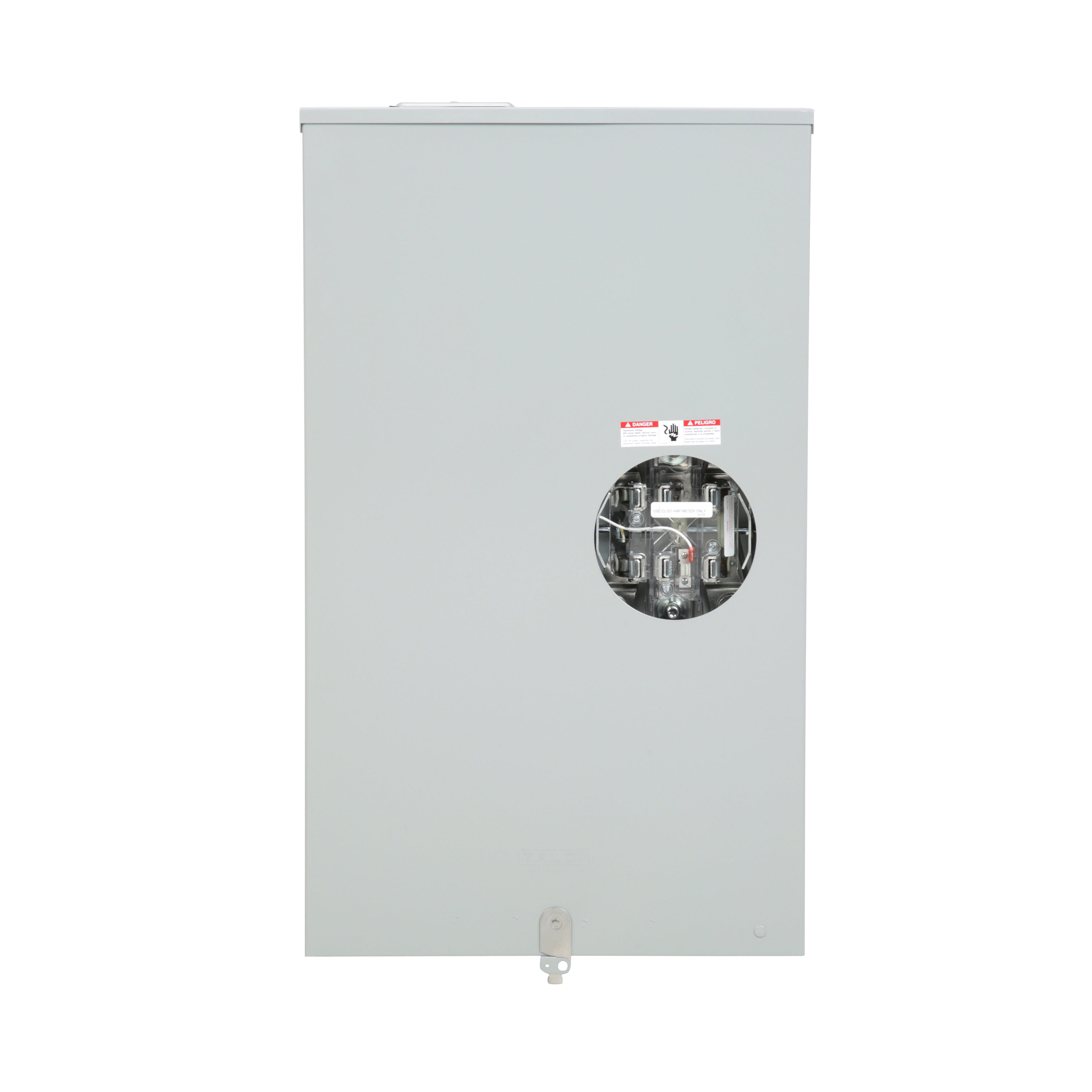 Product image for Siemens 44707-02 600 VAC 320 Amp 3-Phase 4-Wire 7-Jaw Lever Bypass Ringless Meter Mounting Equipment