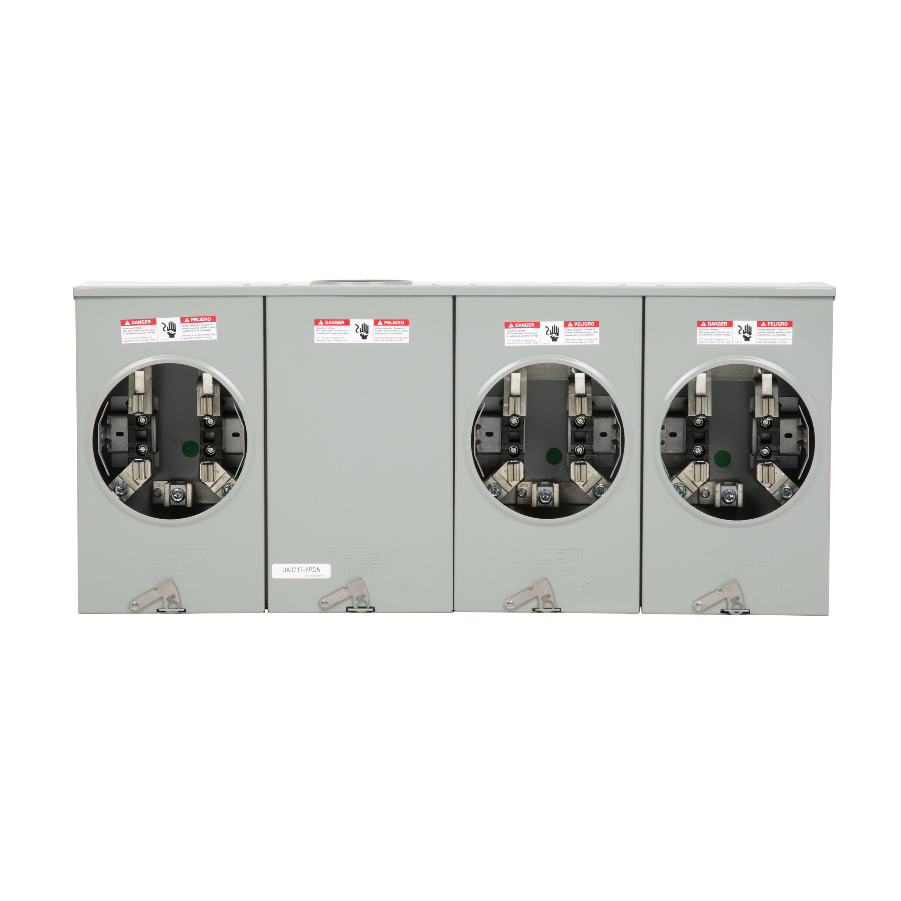 200A 4J RGLS 3POS HRNBPS MS OH/UG DLP A14 3POS STL RINGLESS LARGE HUB OPEN NO GR LABEL